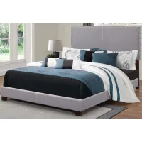 Coaster® Boyd Gray Twin Upholstered Bed