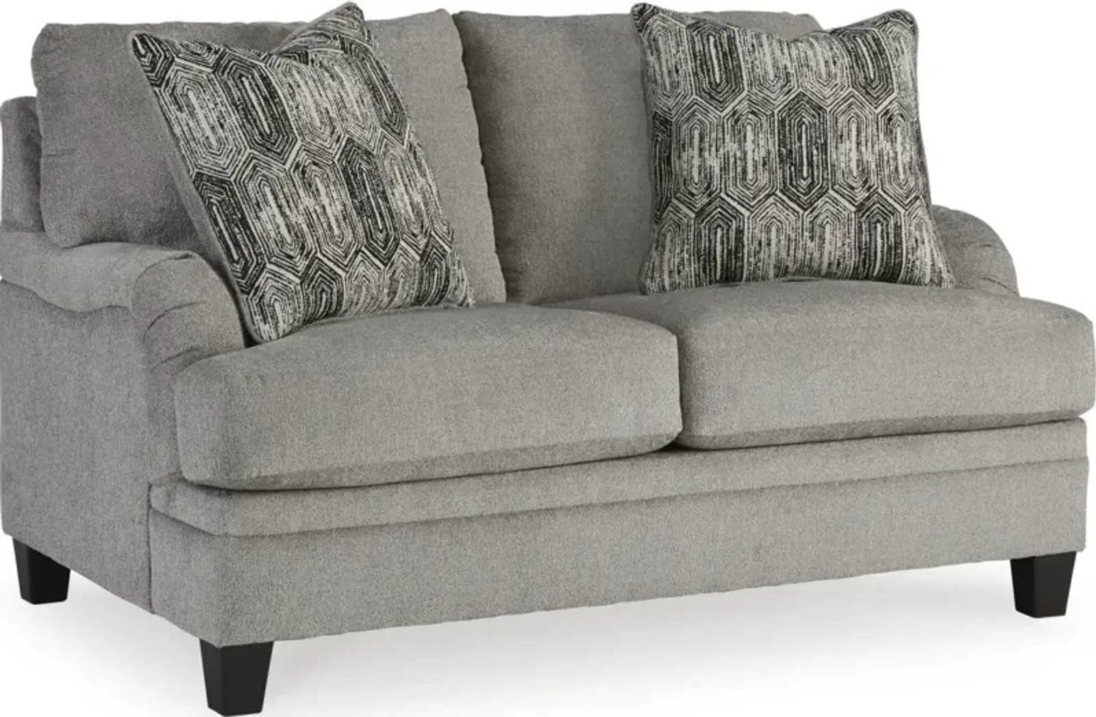 Benchcraft® Davinca Charcoal Loveseat