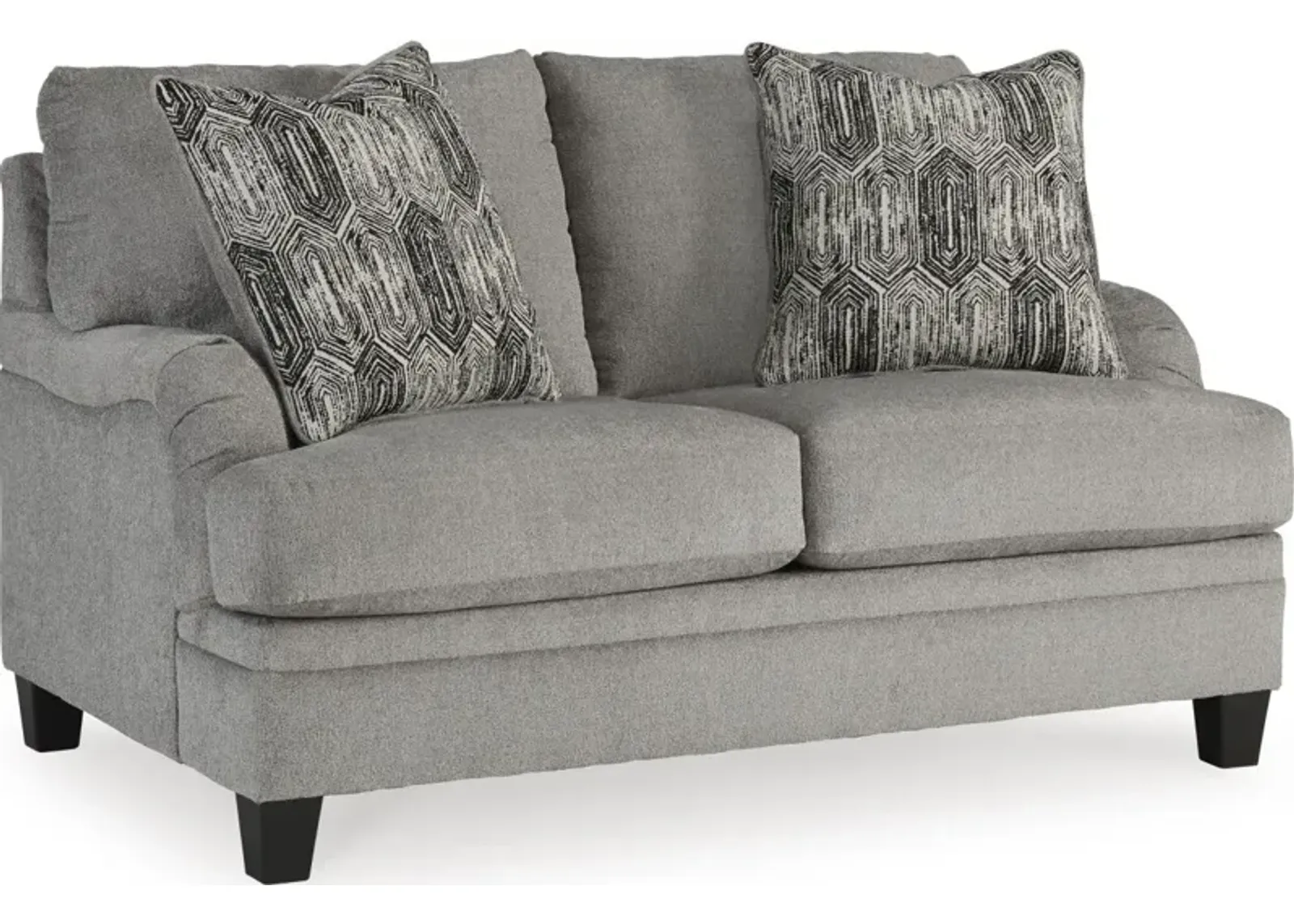 Benchcraft® Davinca Charcoal Loveseat