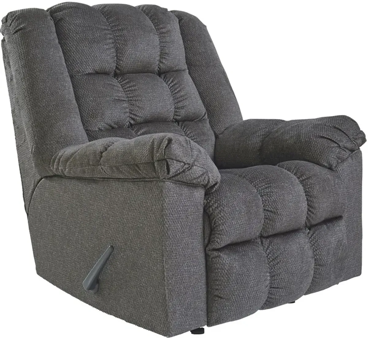 Signature Design by Ashley® Drakestone Charcoal Massage Rocker Recliner