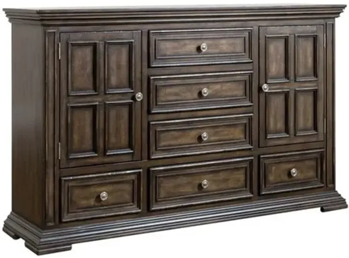 Liberty Furniture Big Valley Brownstone Dresser