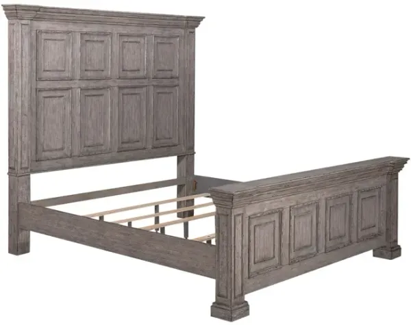 Liberty Furniture Graystone King Panel Bed