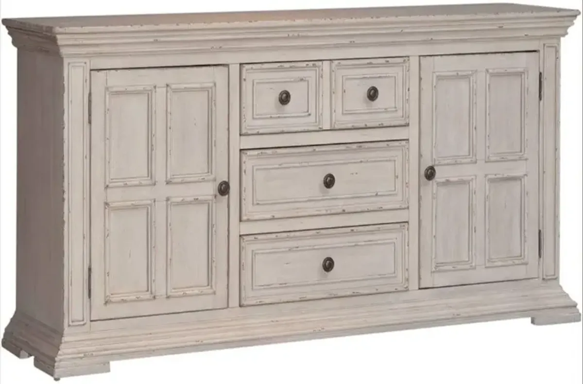 Liberty Furniture Big Valley Whitestone 66 Inch TV Console