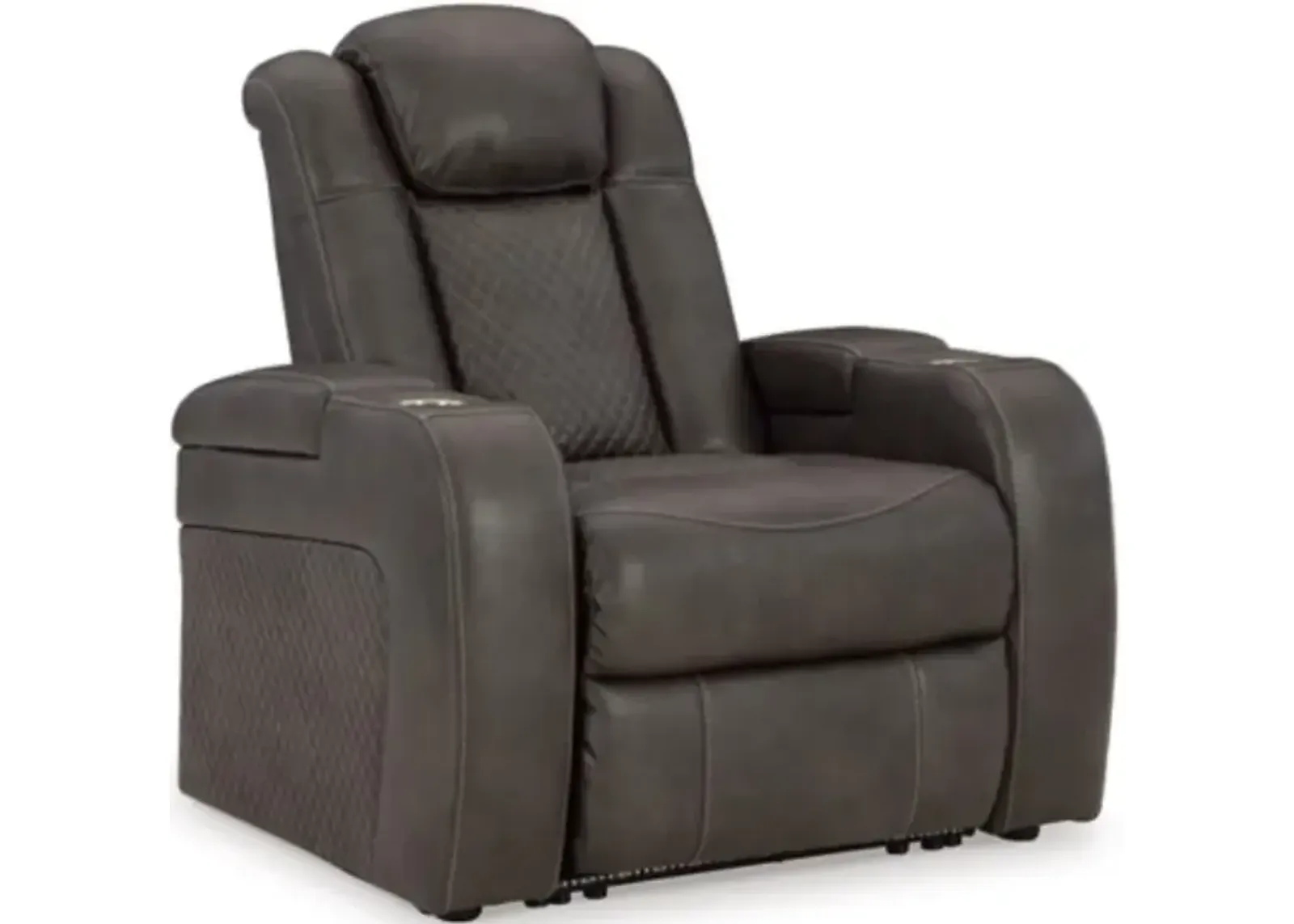 Signature Design by Ashley® Fyne-Dyme Shadow Power Recliner