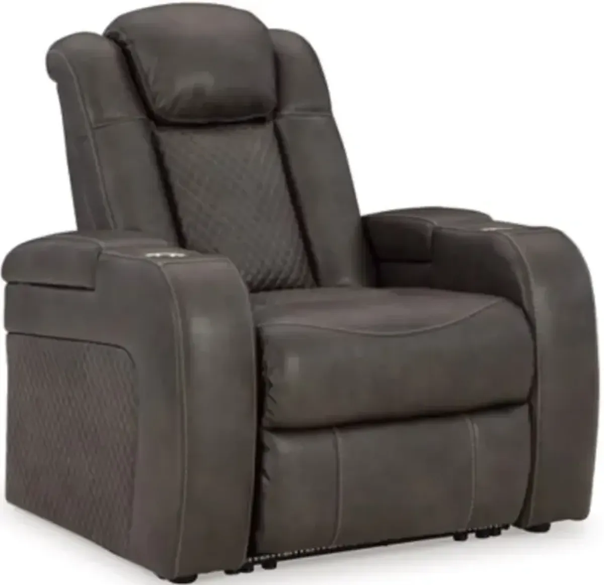 Signature Design by Ashley® Fyne-Dyme Shadow Power Recliner