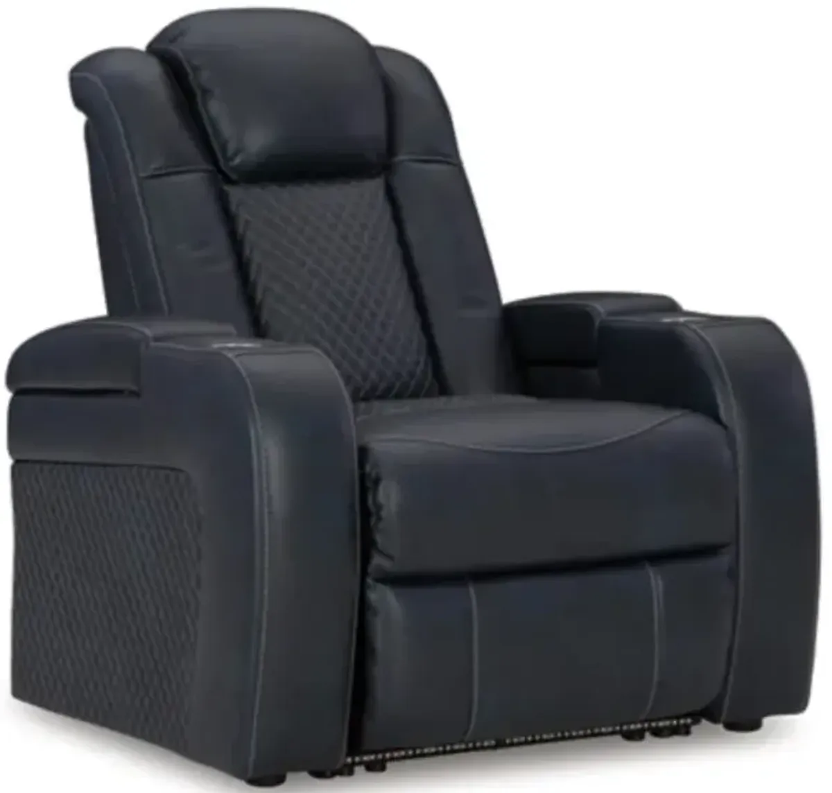 Signature Design by Ashley® Fyne-Dyme Sapphire Power Recliner