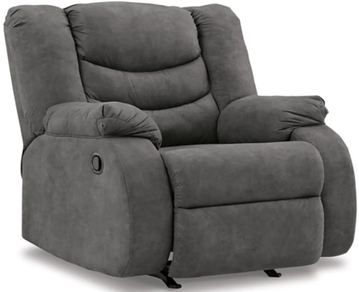 Signature Design by Ashley® Partymate Slate Recliner