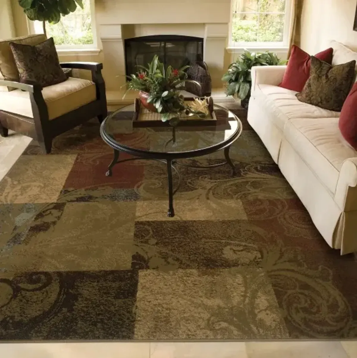 Oriental Weavers Hudson 5'x8' Style 1 Area Rug