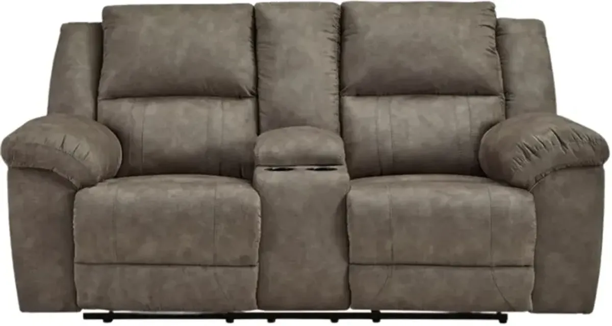 Signature Design by Ashley® Laresview Fossil Manual Reclining Loveseat