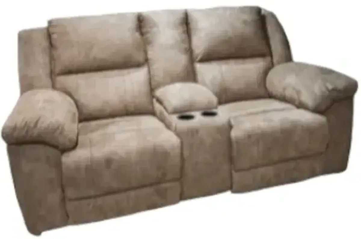 Signature Design by Ashley® Laresview Fossil Manual Reclining Loveseat