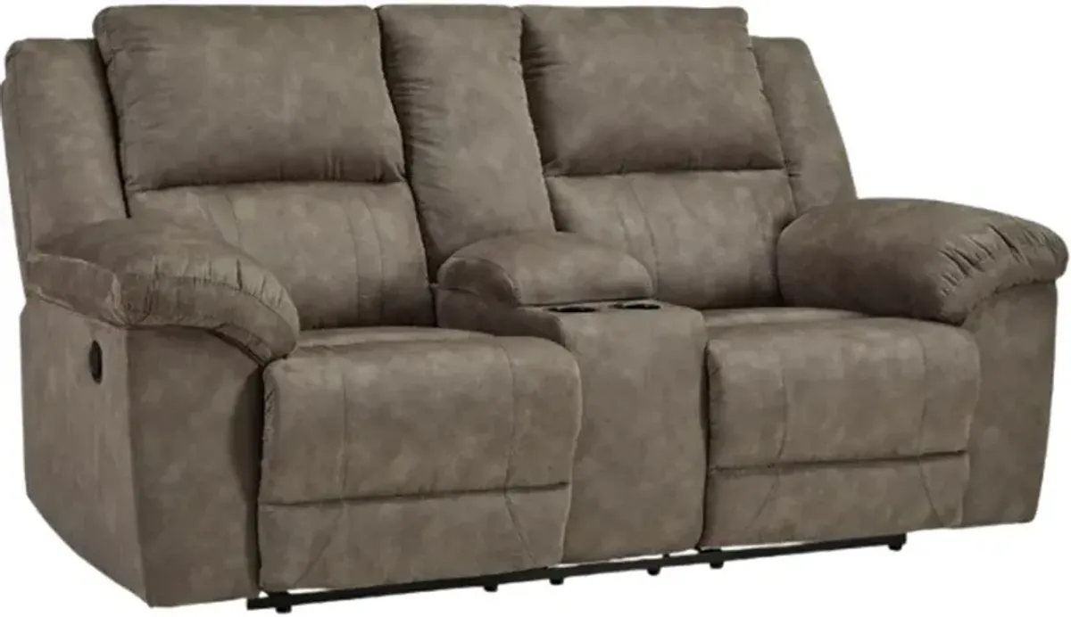 Signature Design by Ashley® Laresview Fossil Manual Reclining Loveseat