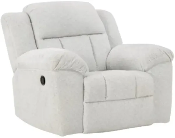 Signature Design by Ashley® Frohn Snow Manual Rocker Recliner