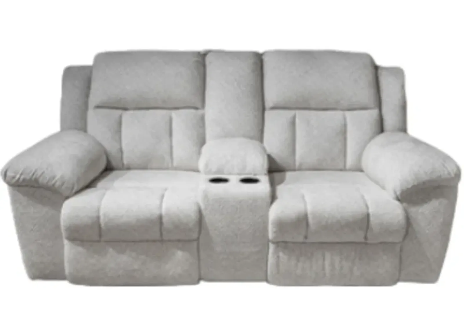 Signature Design by Ashley® Frohn Snow Manual Reclining Loveseat