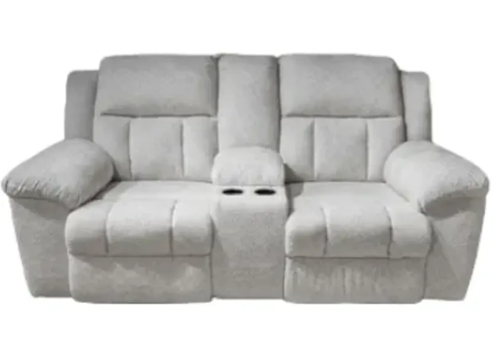 Signature Design by Ashley® Frohn Snow Manual Reclining Loveseat