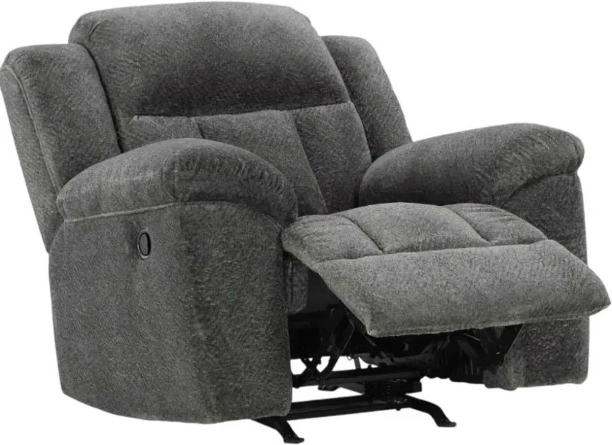 Signature Design by Ashley® Frohn Graphite Manual Rocker Recliner