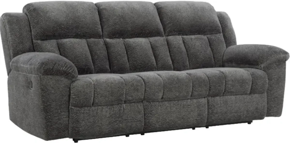 Signature Design by Ashley® Frohn Graphite Reclining Sofa