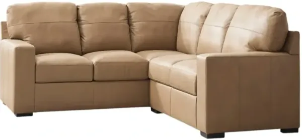 Signature Design by Ashley® Bandon 2-Piece Toffee Small Spaced Sectional