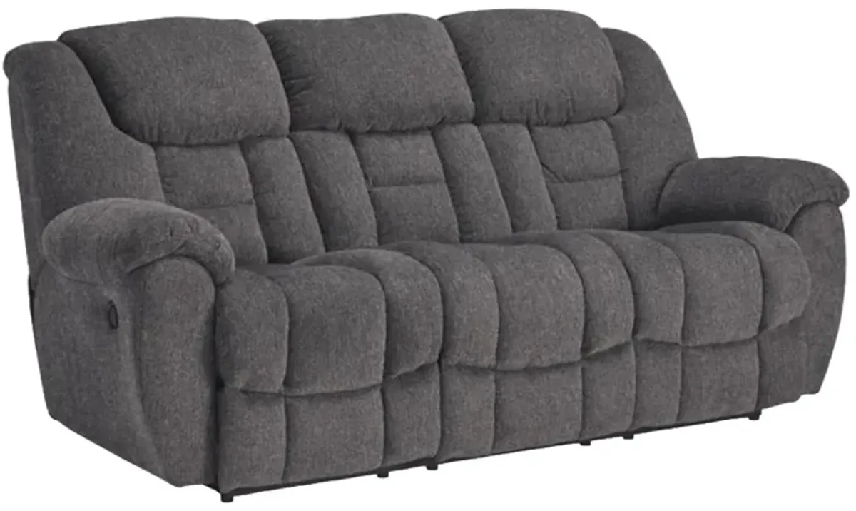 Signature Design by Ashley® Foreside Charcoal Reclining Sofa