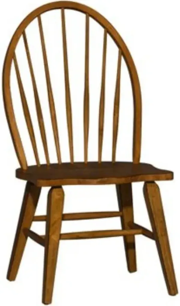 Liberty Furniture Hearthstone Rustic Oak Side Chair - Set of 2