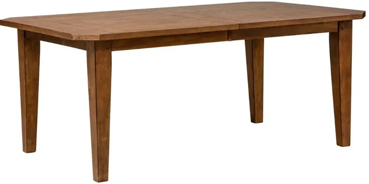 Liberty Furniture Hearthstone Ridge Tobacco Rectangular Leg Table