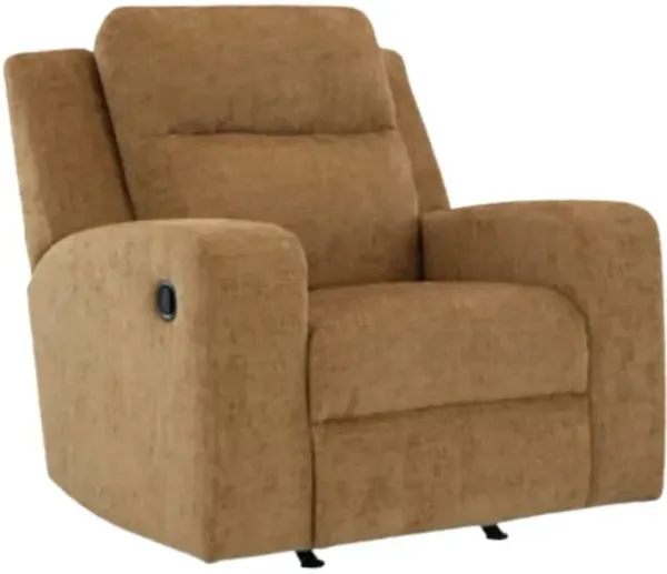 Signature Design by Ashley® Kanlow Honey Manual Rocker Recliner
