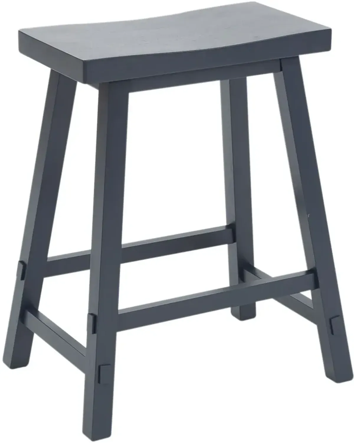 Liberty Furniture Creations II Sawhorse Navy 24" Counter Stool - Set of 2