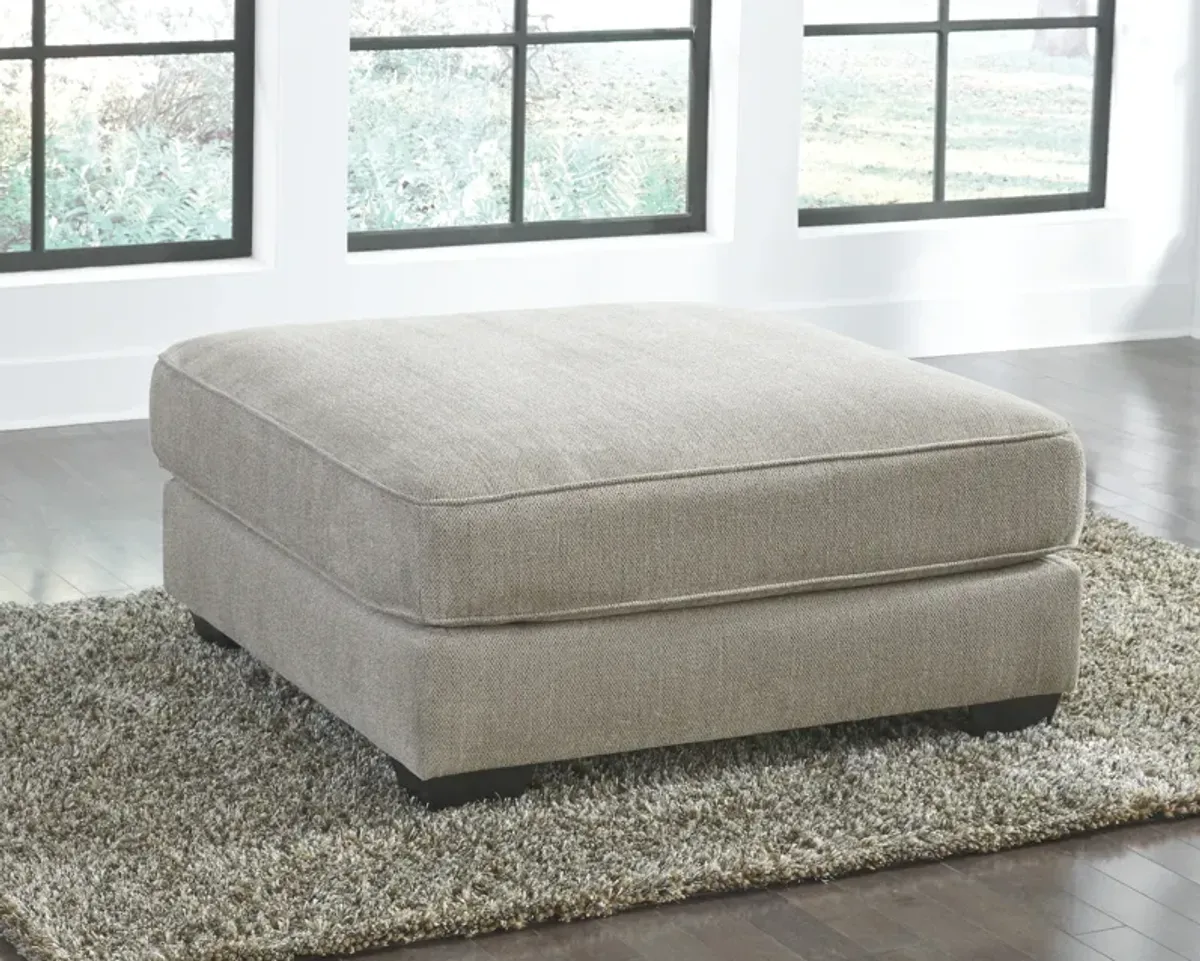 Benchcraft® Ardsley Pewter Oversized Accent Ottoman