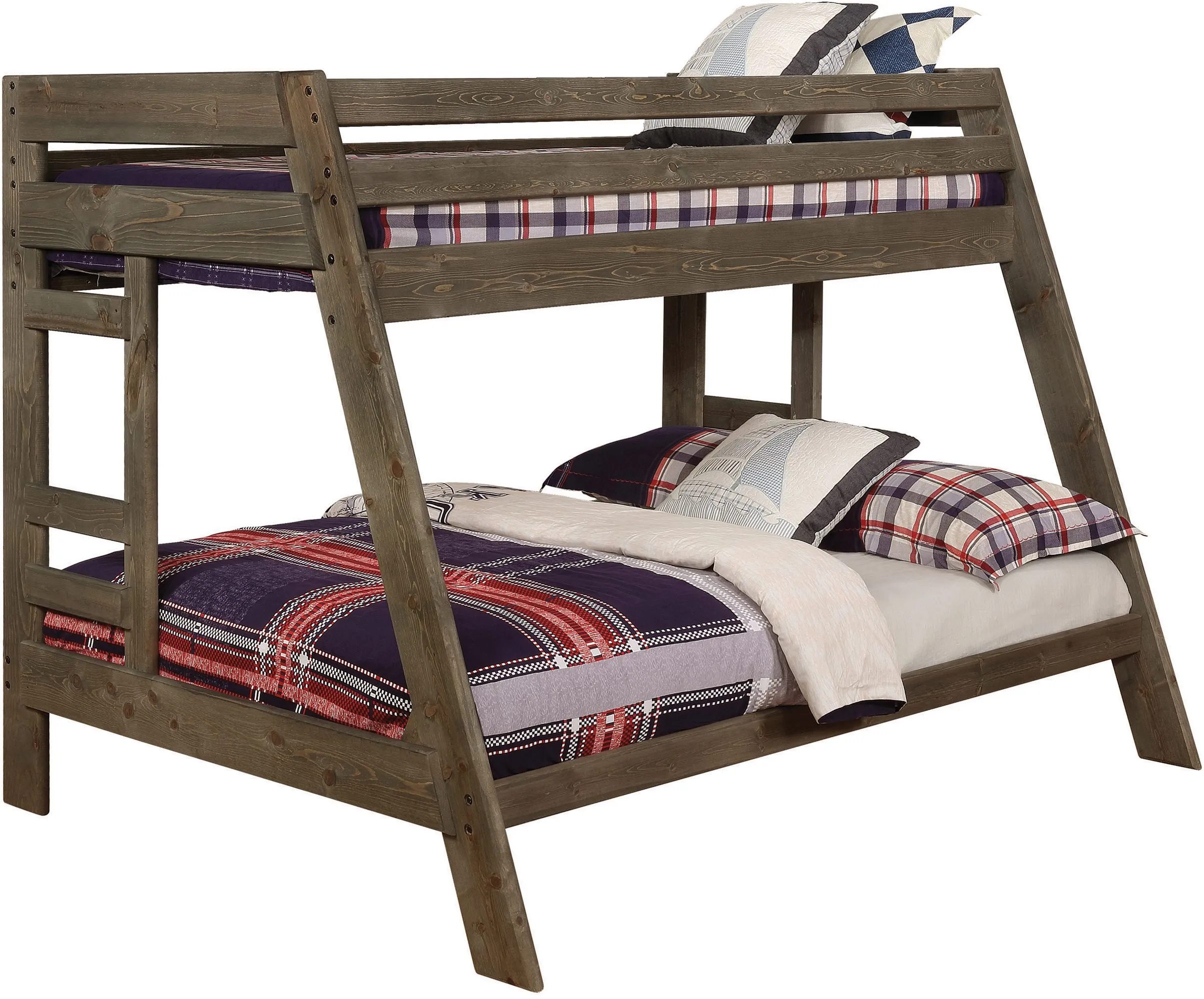 Coaster® Wrangle Hill Twin Over Full Bunk Bed w/Storage Trundle