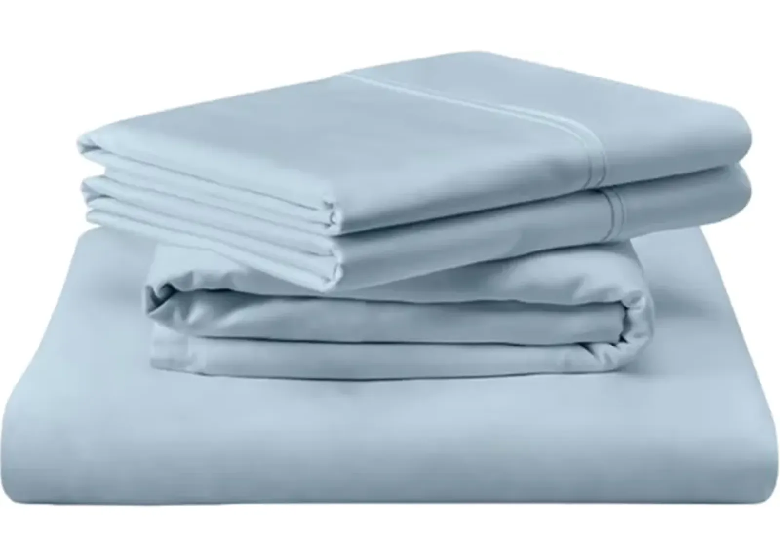 Tempur-Pedic® TEMPUR-Classic Sleepy Blue Cotton Twin Sheet Set