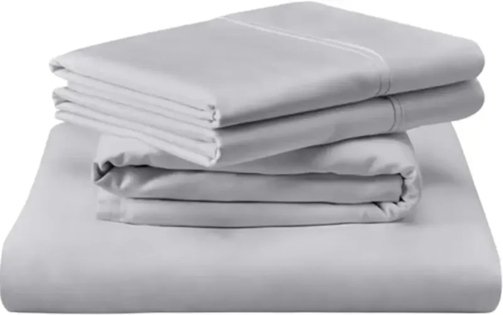 Tempur-Pedic® TEMPUR-Classic Silver Mist Cotton Split California King Sheet Set