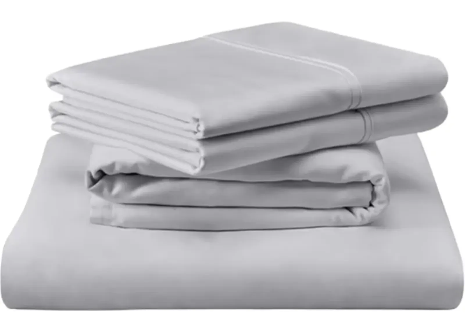 Tempur-Pedic® TEMPUR-Classic Silver Mist Cotton Full Sheet Set