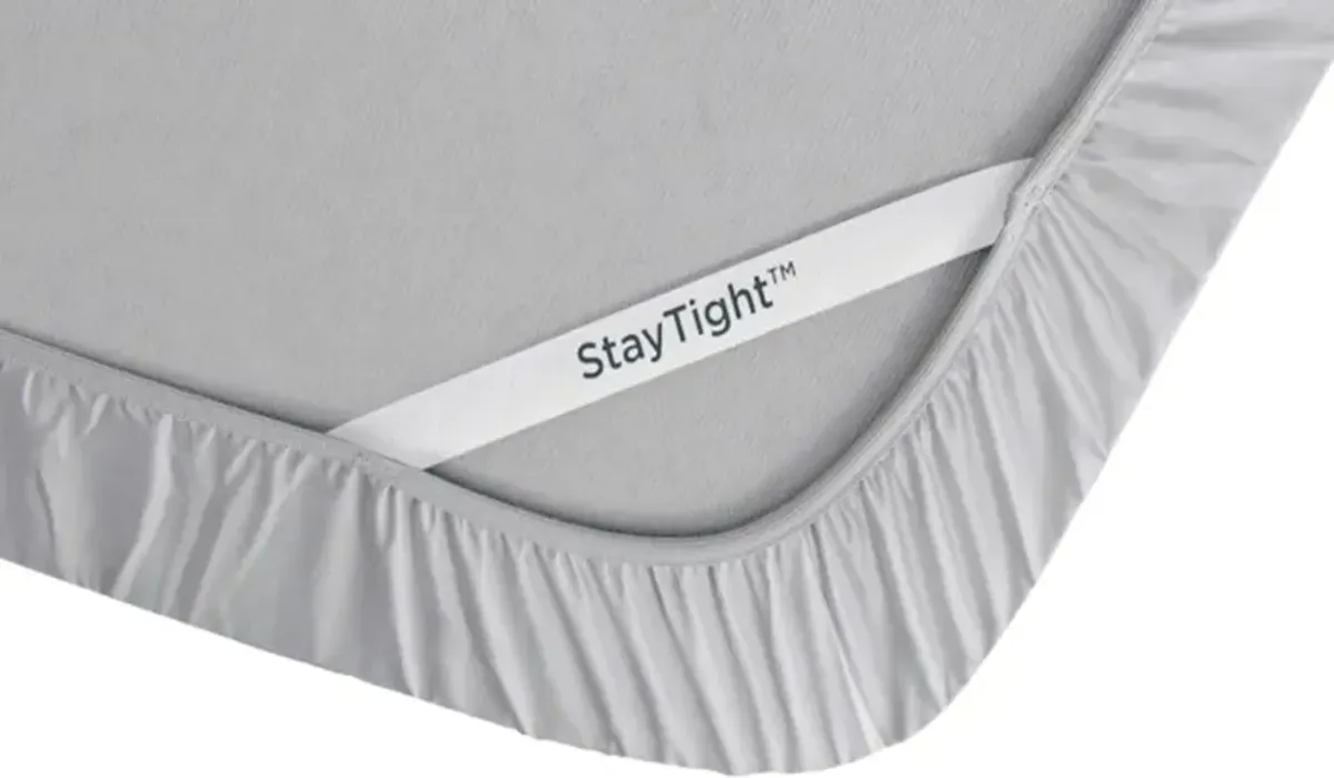 Tempur-Pedic® TEMPUR-Classic 4-Piece Silver Mist Cotton Queen Sheet Set