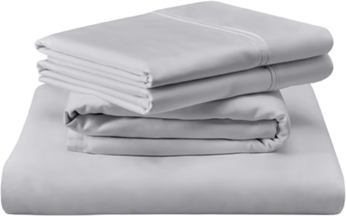 Tempur-Pedic® TEMPUR-Classic Silver Mist Cotton Queen Sheet Set