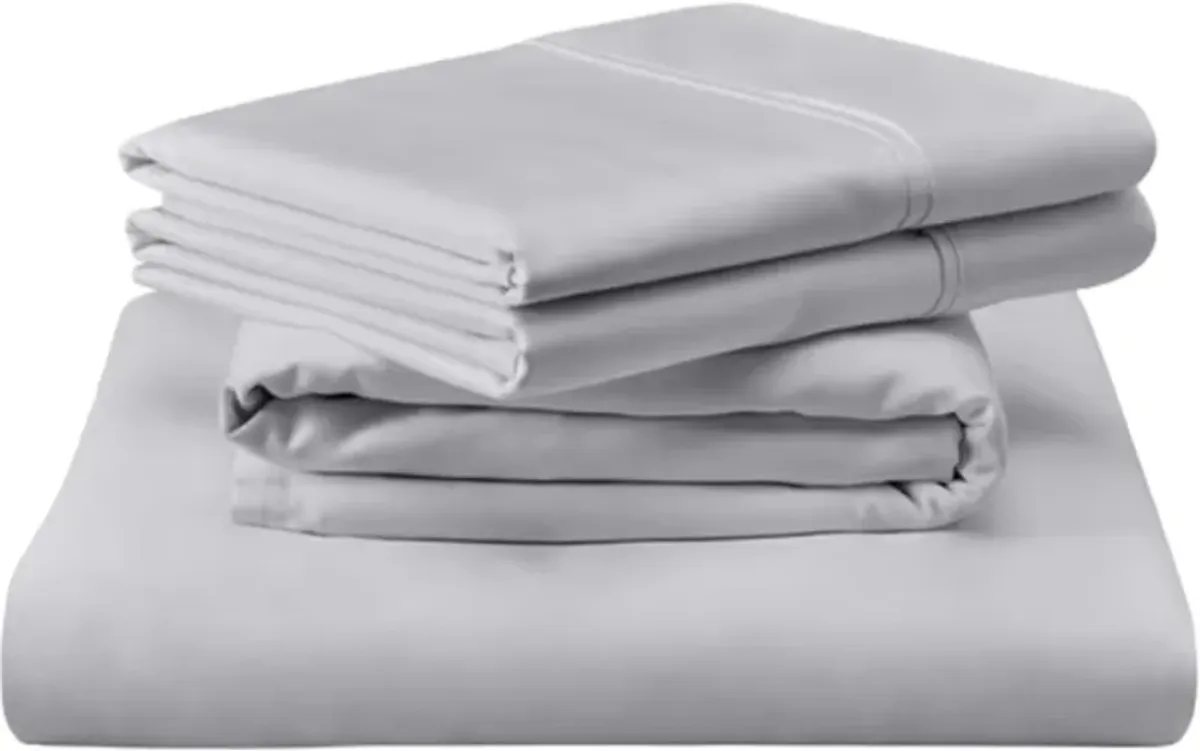 Tempur-Pedic® TEMPUR-Classic Silver Mist Cotton King Sheet Set