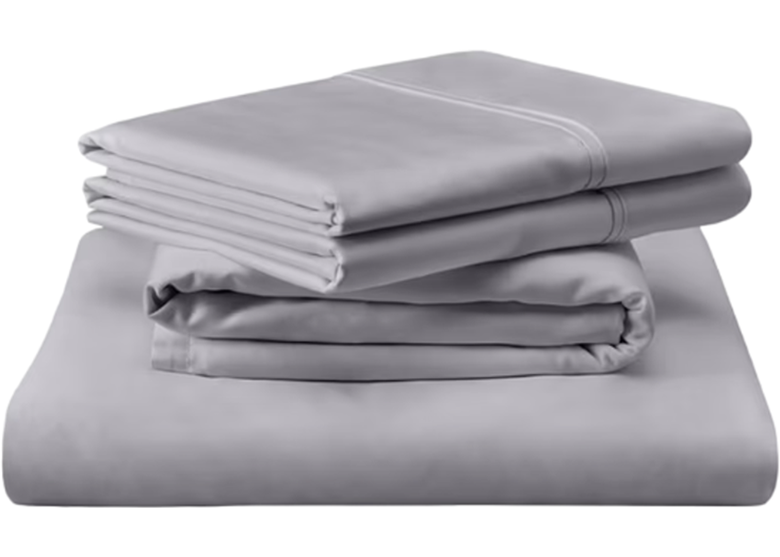 Tempur-Pedic® TEMPUR-Classic Cool Gray Cotton Split California King Sheet Set