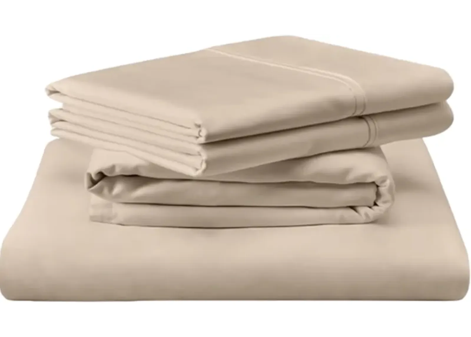 Tempur-Pedic® TEMPUR Luxe Sandstone Egyptian Cotton Full Sheet Set