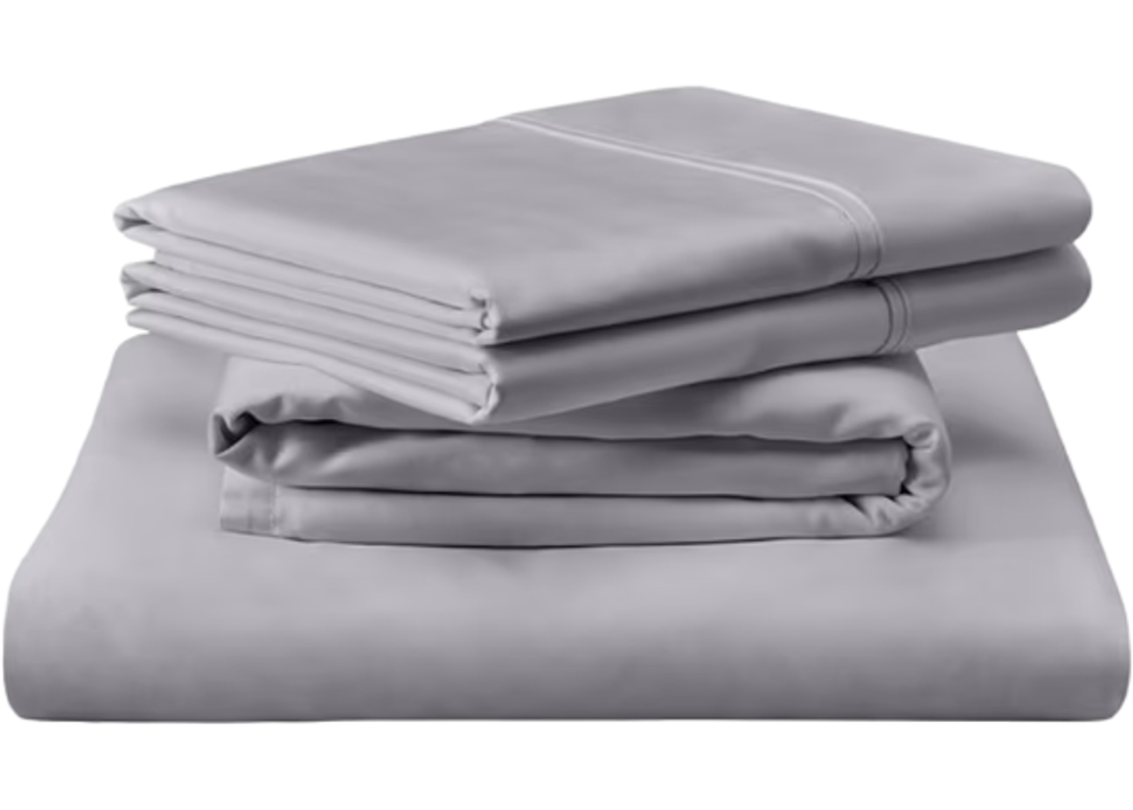 Tempur-Pedic® TEMPUR Luxe Cool Gray Egyptian Cotton Twin Sheet Set