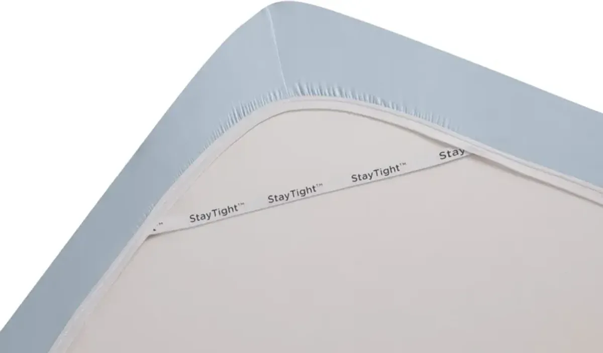 Tempur-Pedic® 4-Piece Sleepy Blue Rayon Queen Sheet Set