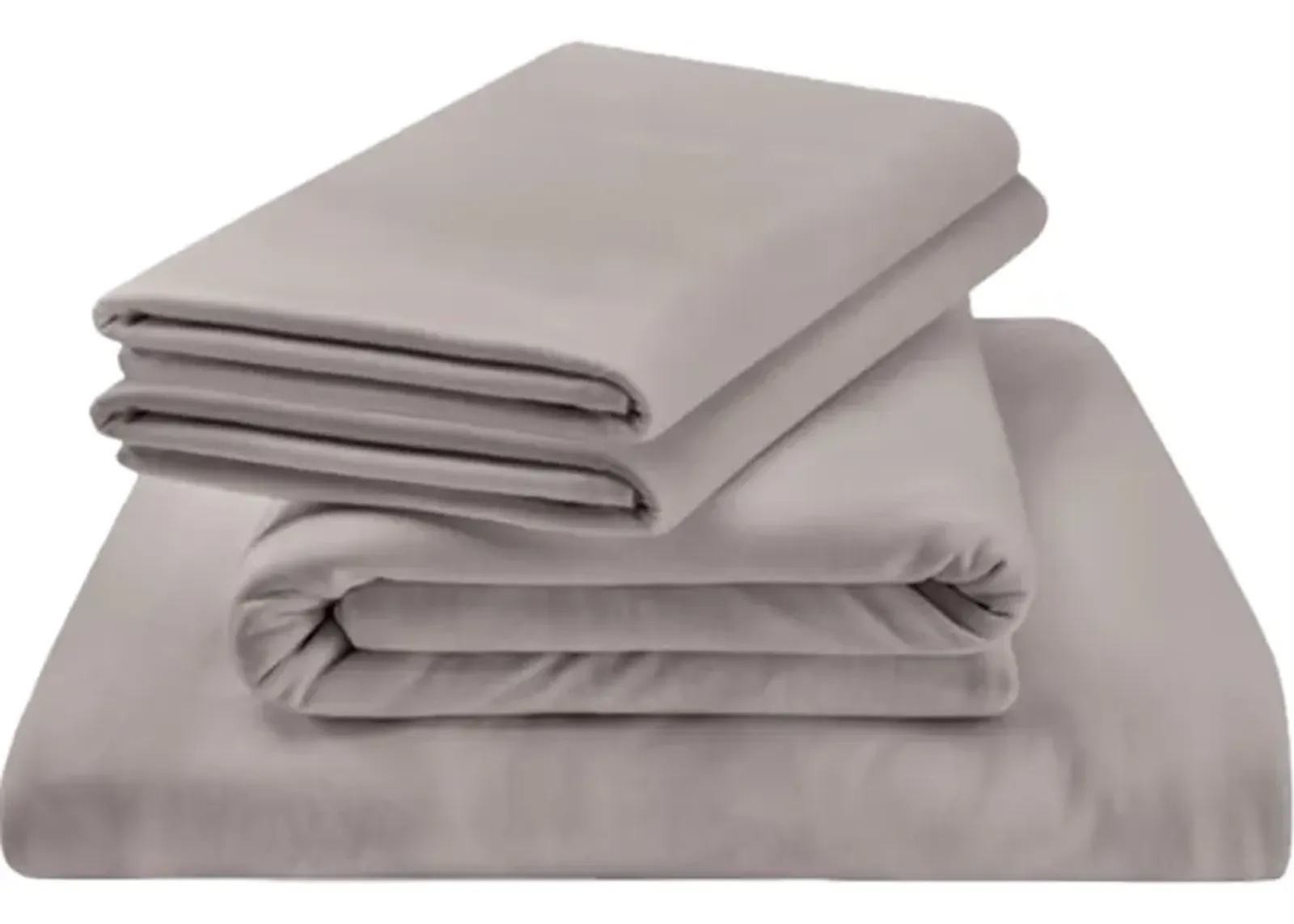 Tempur-Pedic® Cool Gray Rayon Twin Sheet Set