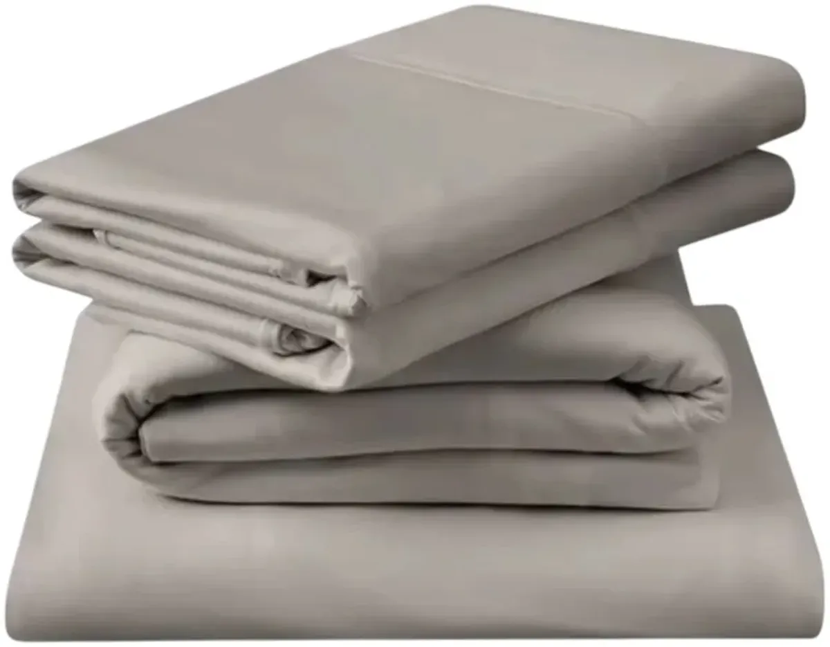 Tempur-Pedic® TEMPUR-Breeze® 4-Piece Graphite TENCEL Lyocell Full Sheet Set