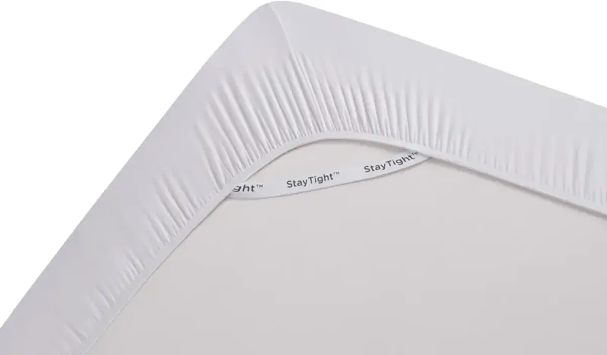 Tempur-Pedic® TEMPUR-Breeze® 5-Piece White TENCEL Lyocell Split California King Sheet Set