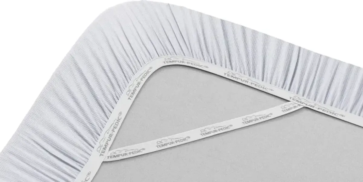 Tempur-Pedic® ProAir 4-Piece White Cotton/TENCEL Lyocell King Sheet Set