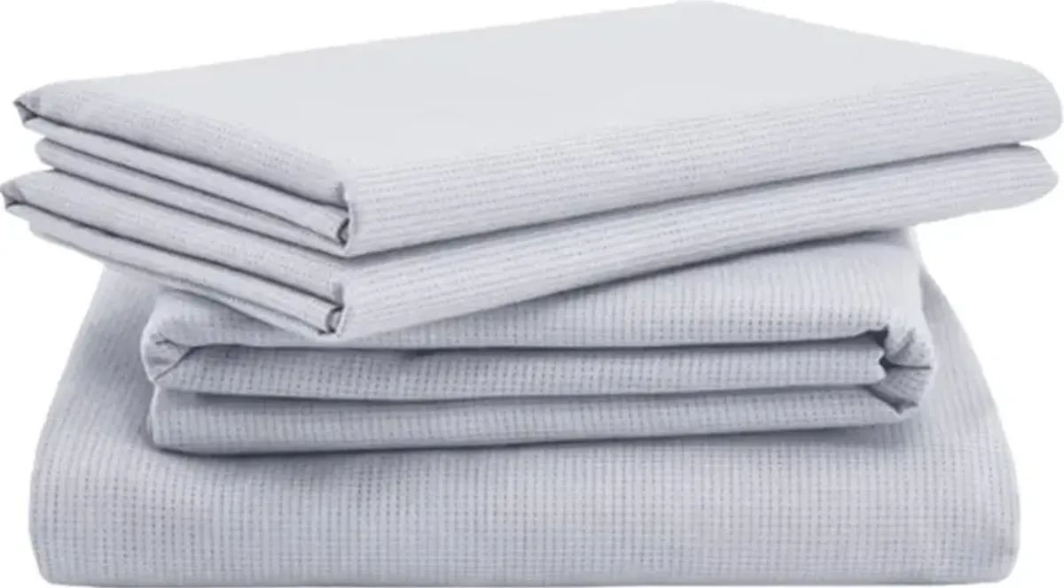 Tempur-Pedic® ProAir 4-Piece White Cotton/TENCEL Lyocell King Sheet Set