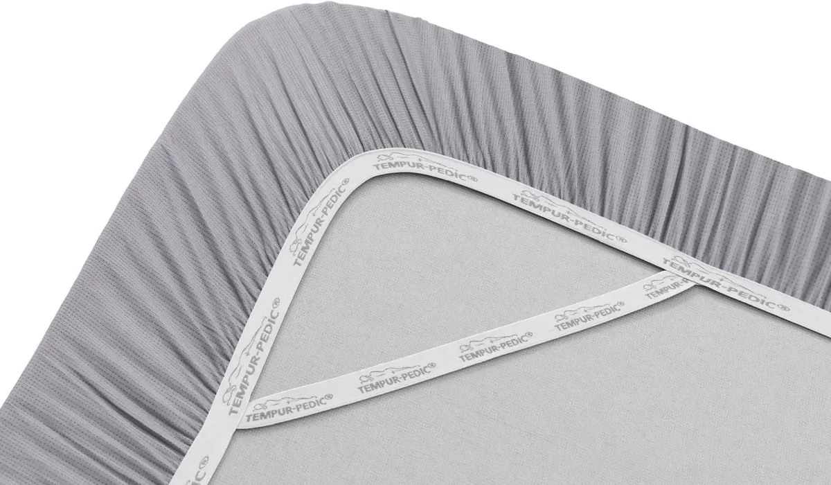 Tempur-Pedic® ProAir 4-Piece Cool Gray Cotton/TENCEL Lyocell Full Sheet Set