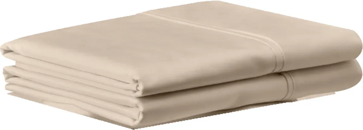 Tempur-Pedic® TEMPUR-Adapt® Luxe Sandstone Egyptian Cotton Queen Pillowcase Set