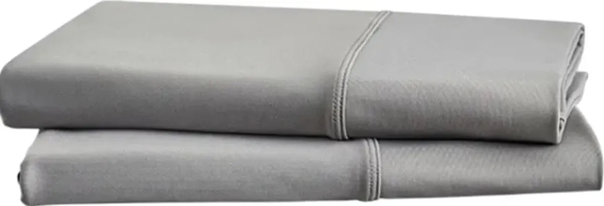 Tempur-Pedic® TEMPUR-ProPerformance 2-Piece Graphite Moisture-Wicking King Pillow Cases