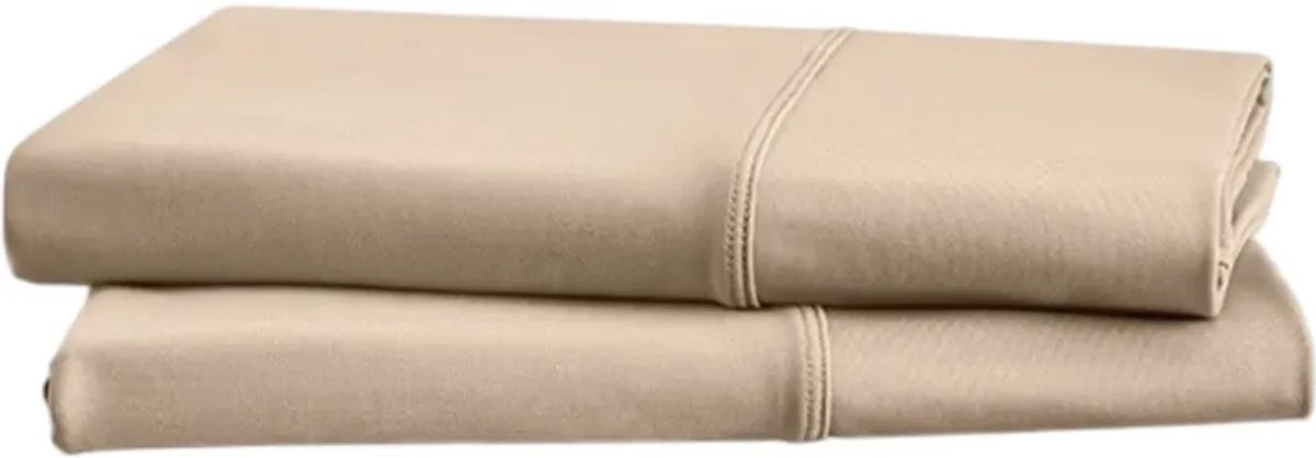 Tempur-Pedic® TEMPUR-ProPerformance 2-Piece Sandstone Moisture-Wicking Queen Pillow Cases