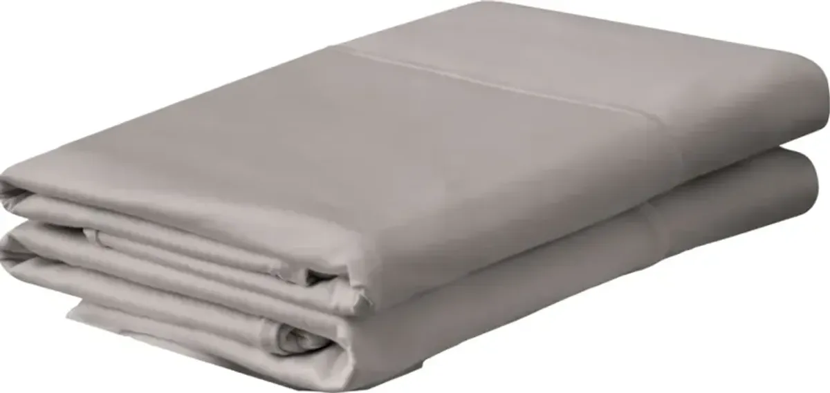 Tempur-Pedic® TEMPUR-Breeze® Graphite TENCEL Lyocell Queen Pillowcase Set