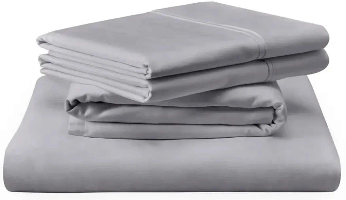Tempur-Pedic® TEMPUR-Adapt® Luxe 4-Piece Graphite Egyptian Cotton Queen Sheet Set