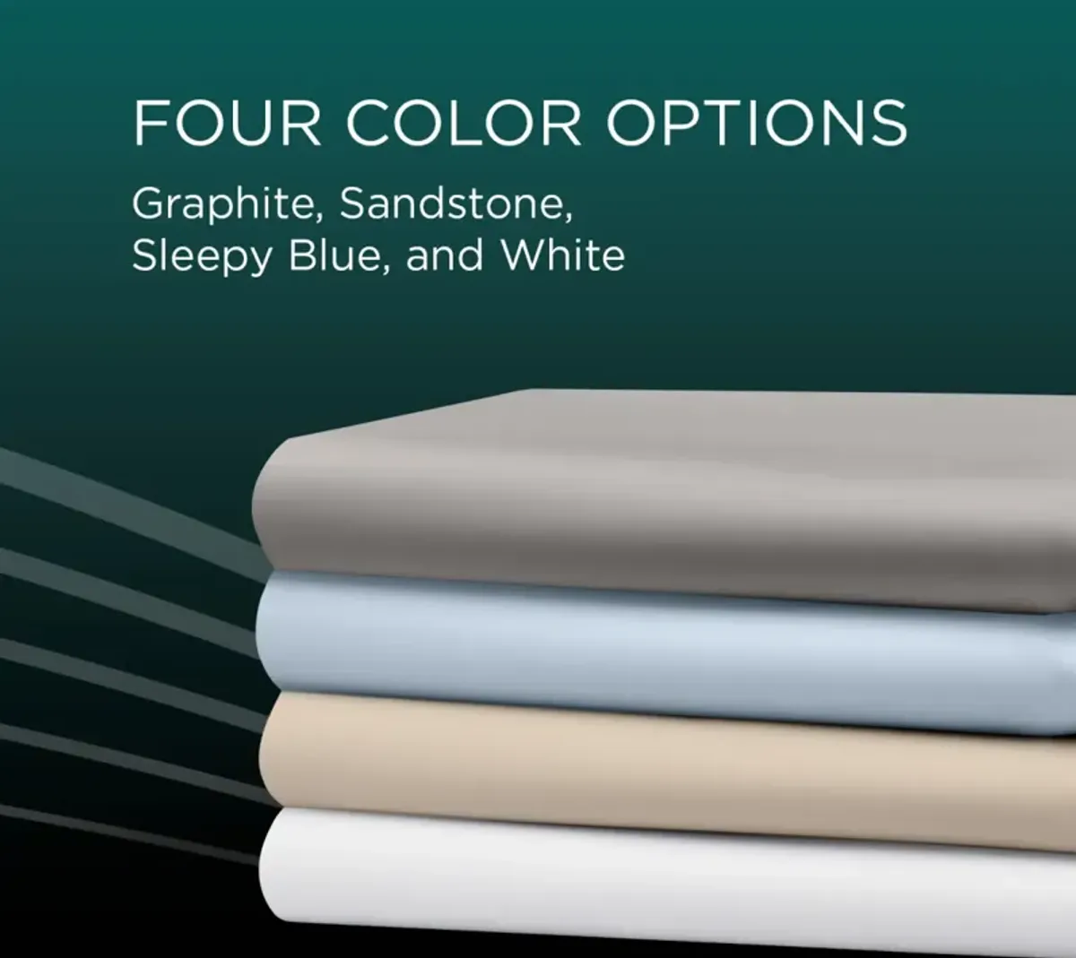 Tempur-Pedic® TEMPUR-Adapt® Luxe 5-Piece Graphite Egyptian Cotton Split King Sheet Set